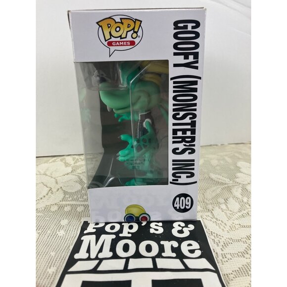 Funko Pop! Kingdom Hearts: Goofy Monsters Inc 409 Vinyl Figure New W/Box Defects - Picture 5 of 15